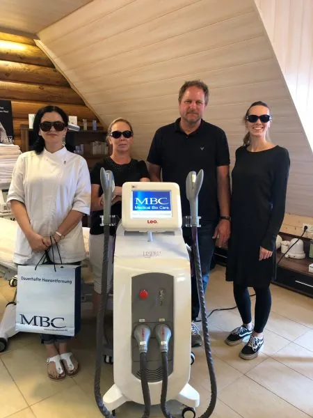 Hyperpulse dauerhafte Haarentfernung Lanta Wellness Team